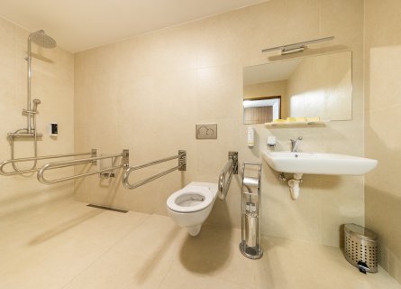 Izba pre imobilných - kúpeľňa