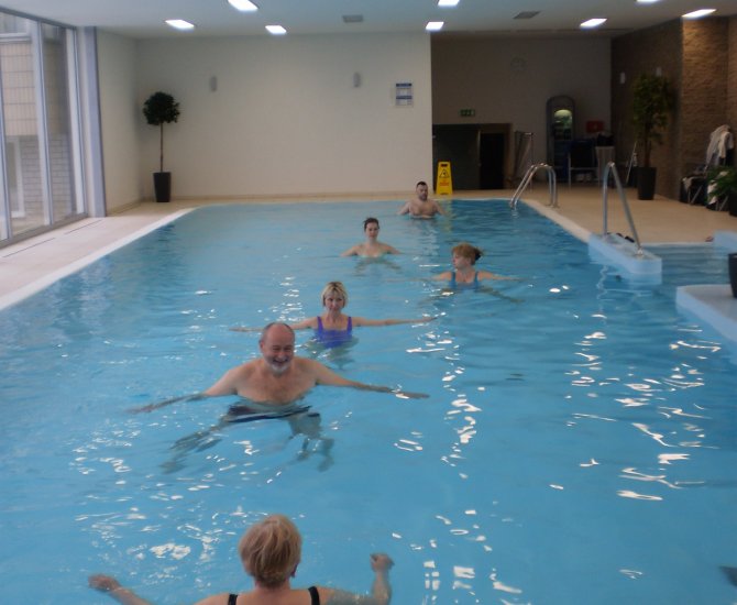 Skupinová hydrokinezioterapia