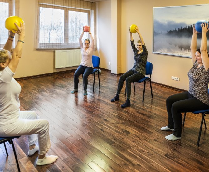 Skupinový liečebný telocvik