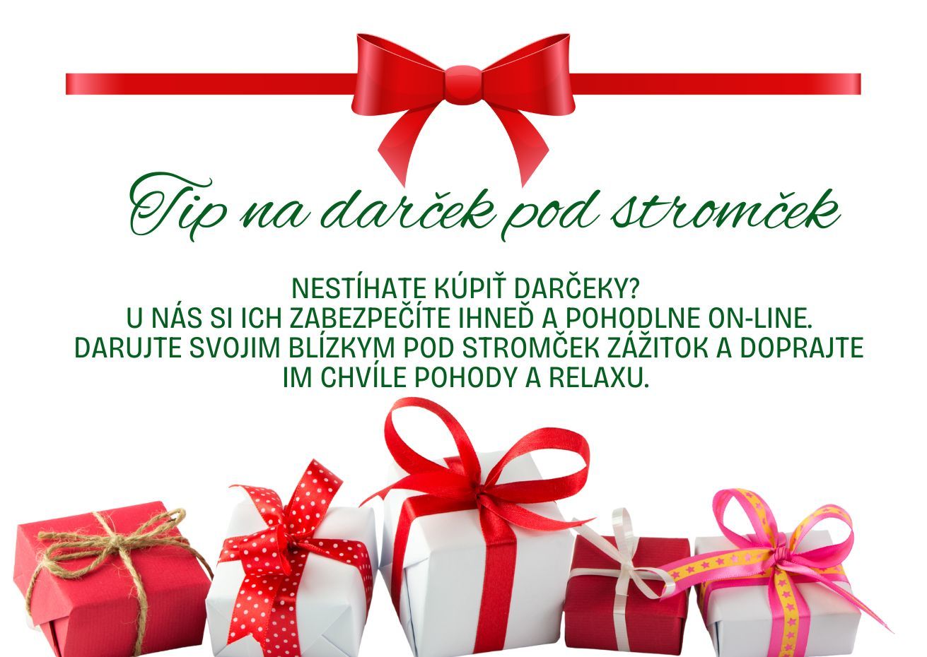 Red and White Modern Illustrated Christmas Gift Certificate2