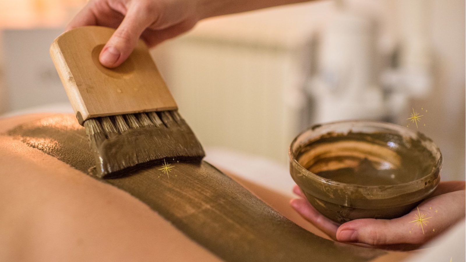 Bahenný zábal chrbta a ramien