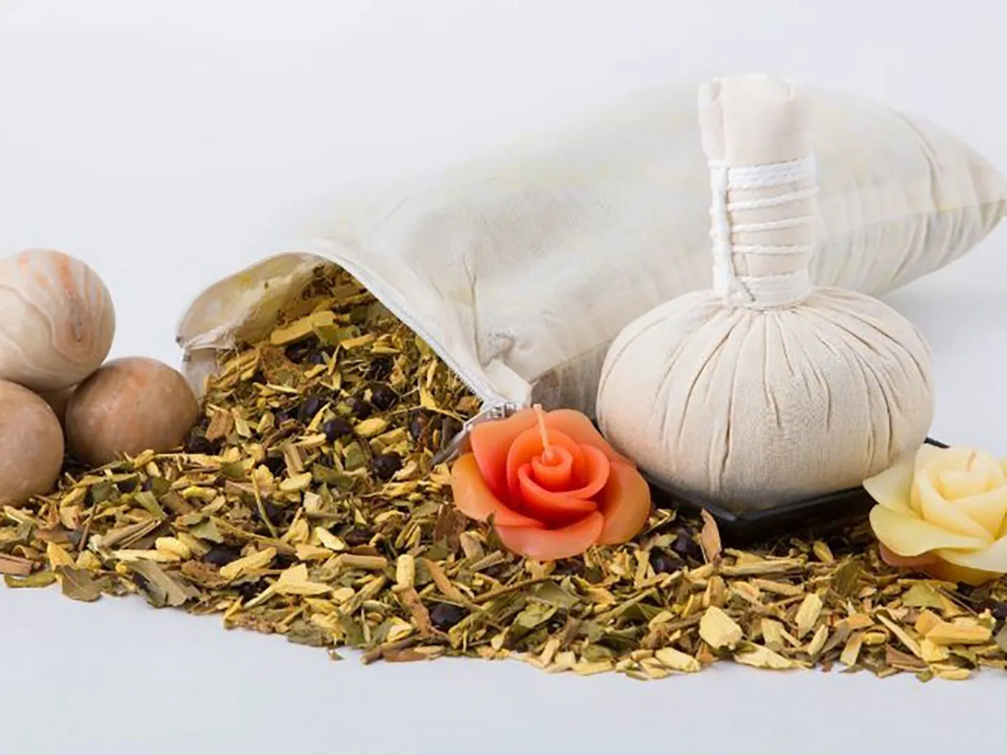 Hot Herbal Massage