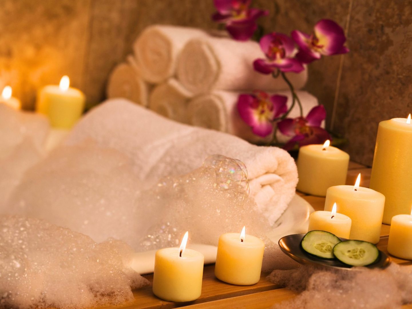 Perličkový kúpeľ