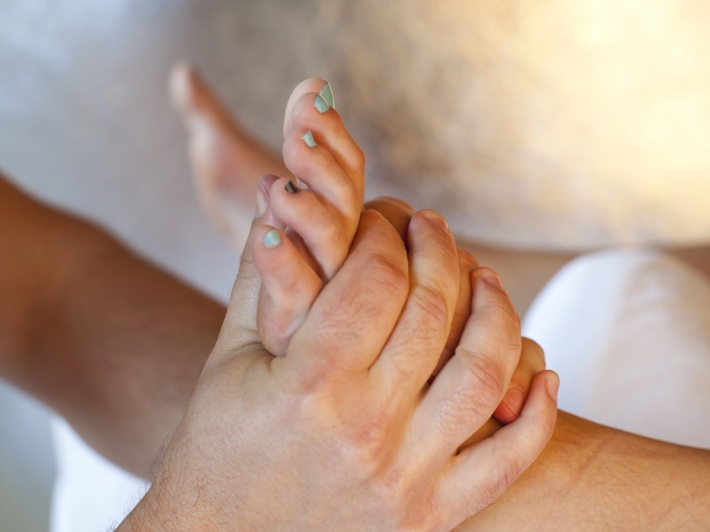 Reflexná masáž chodidiel