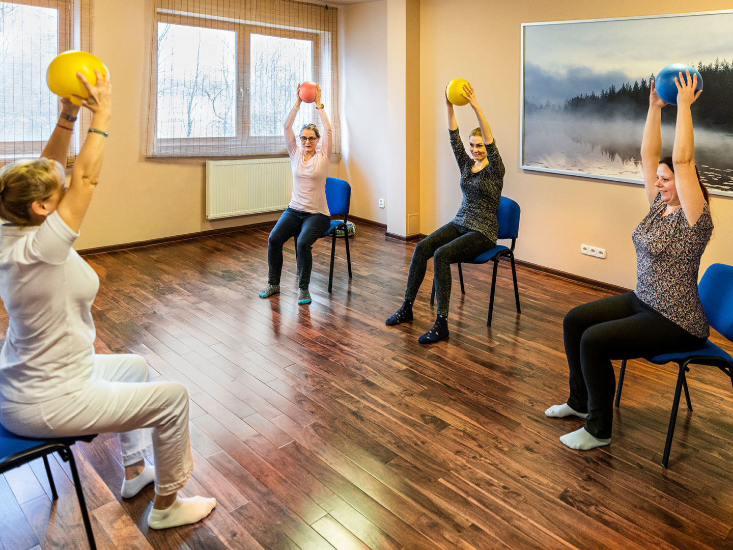 Skupinový liečebný telocvik